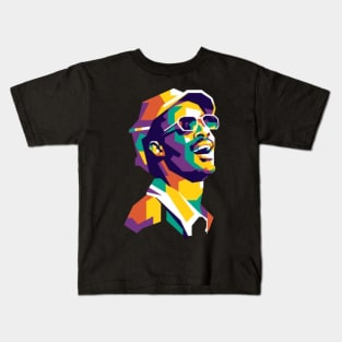 Stevie Wonder WPAP Kids T-Shirt